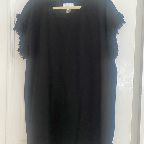 Current/Elliot Ruffle Short Sleeve Dress - Picture 5 of 8